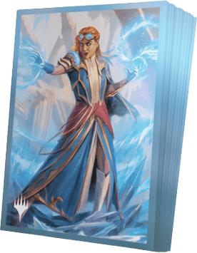 GAMEGEN!C Magic: The Gathering | Reality Fracture Premium Art Sleeves - Chandra, Chill of Compliance | Mega City Incorporated