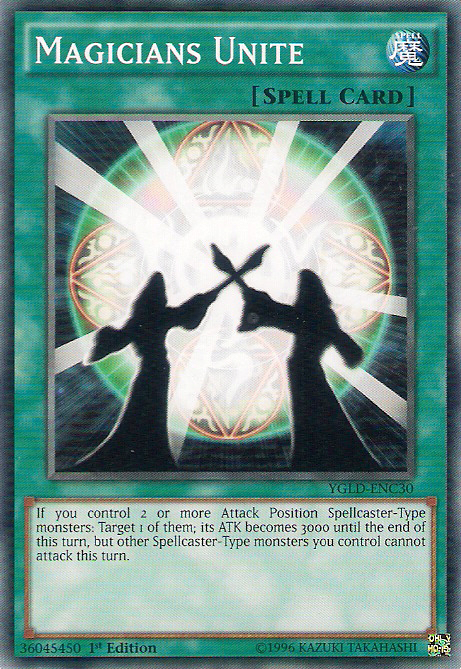 Magicians Unite [YGLD-ENC30] Common | Mega City Incorporated