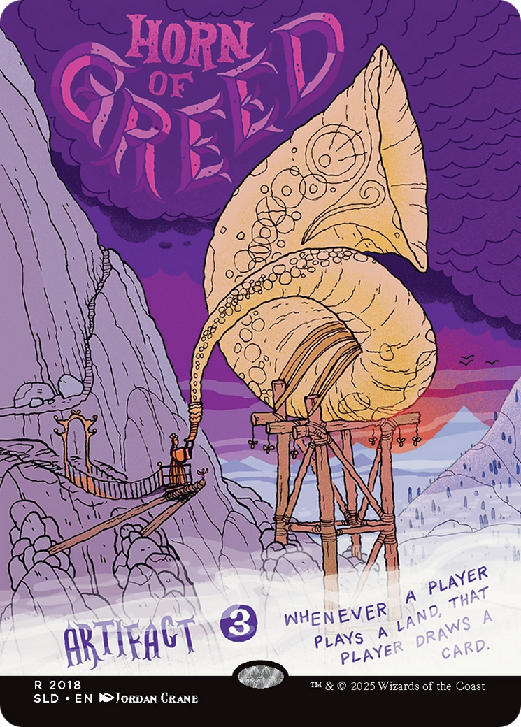 Horn of Greed [Secret Lair Drop Series] | Mega City Incorporated