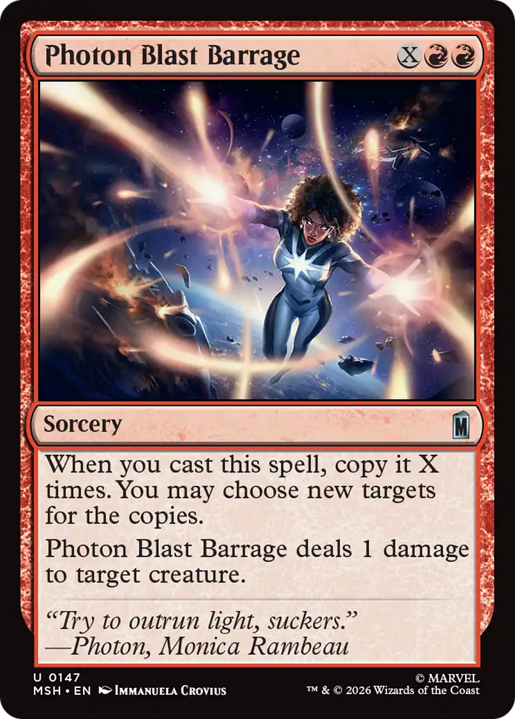 Photon Blast Barrage [Marvel Super Heroes] | Mega City Incorporated