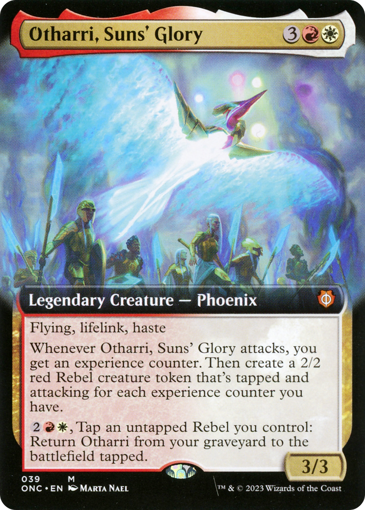 Otharri, Suns' Glory (Extended Art) [Phyrexia: All Will Be One Commander] | Mega City Incorporated