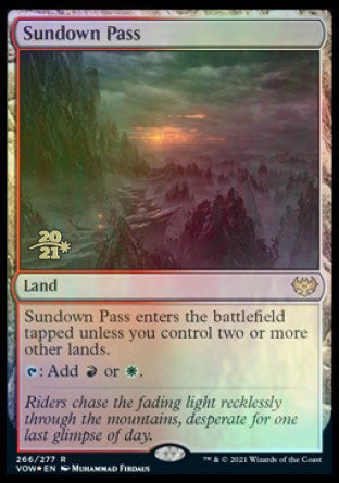 Sundown Pass [Innistrad: Crimson Vow Prerelease Promos] | Mega City Incorporated