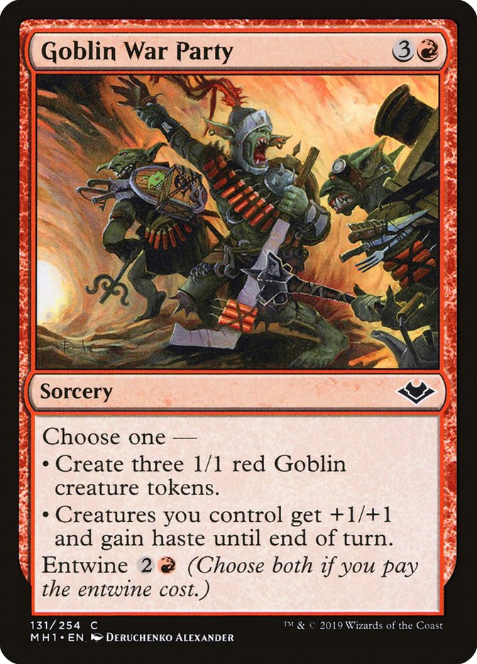 Goblin War Party [Modern Horizons] | Mega City Incorporated