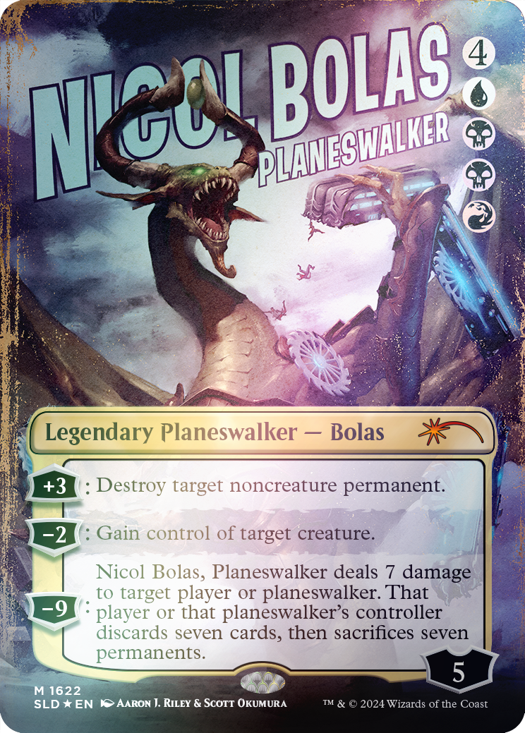 Nicol Bolas, Planeswalker (Rainbow Foil) [Secret Lair Drop Series] | Mega City Incorporated