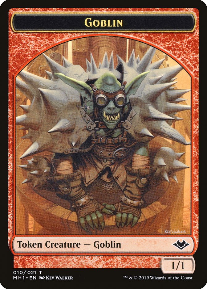 Elemental (009) // Goblin Double-Sided Token [Modern Horizons Tokens] | Mega City Incorporated