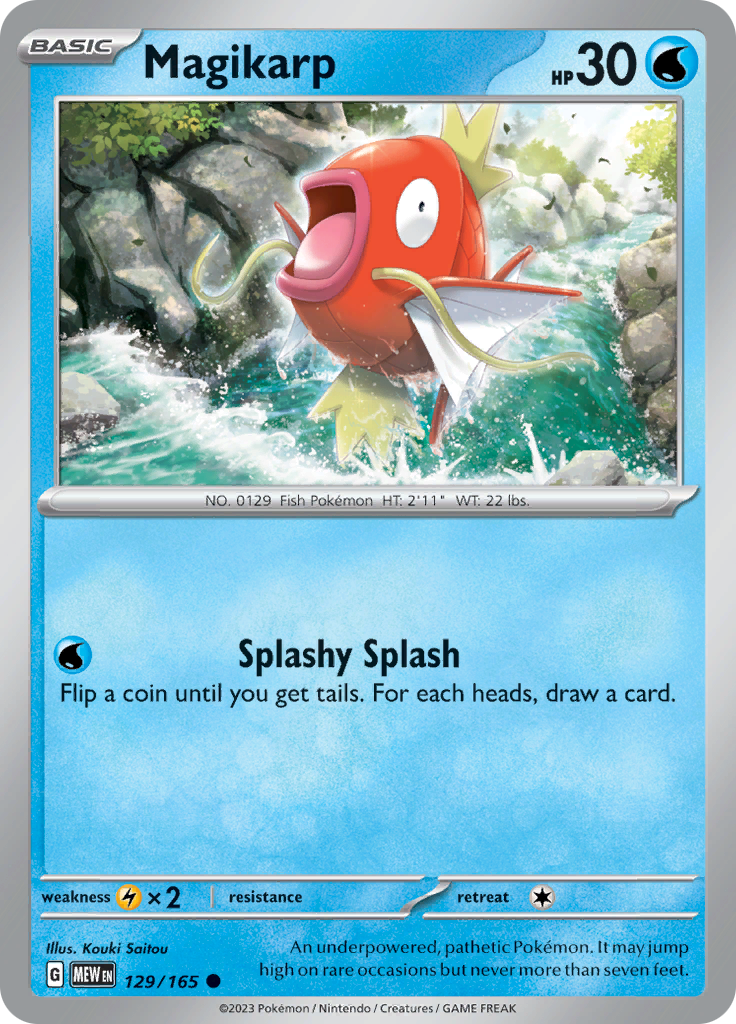 Magikarp (129/165) [Scarlet & Violet 151] | Mega City Incorporated