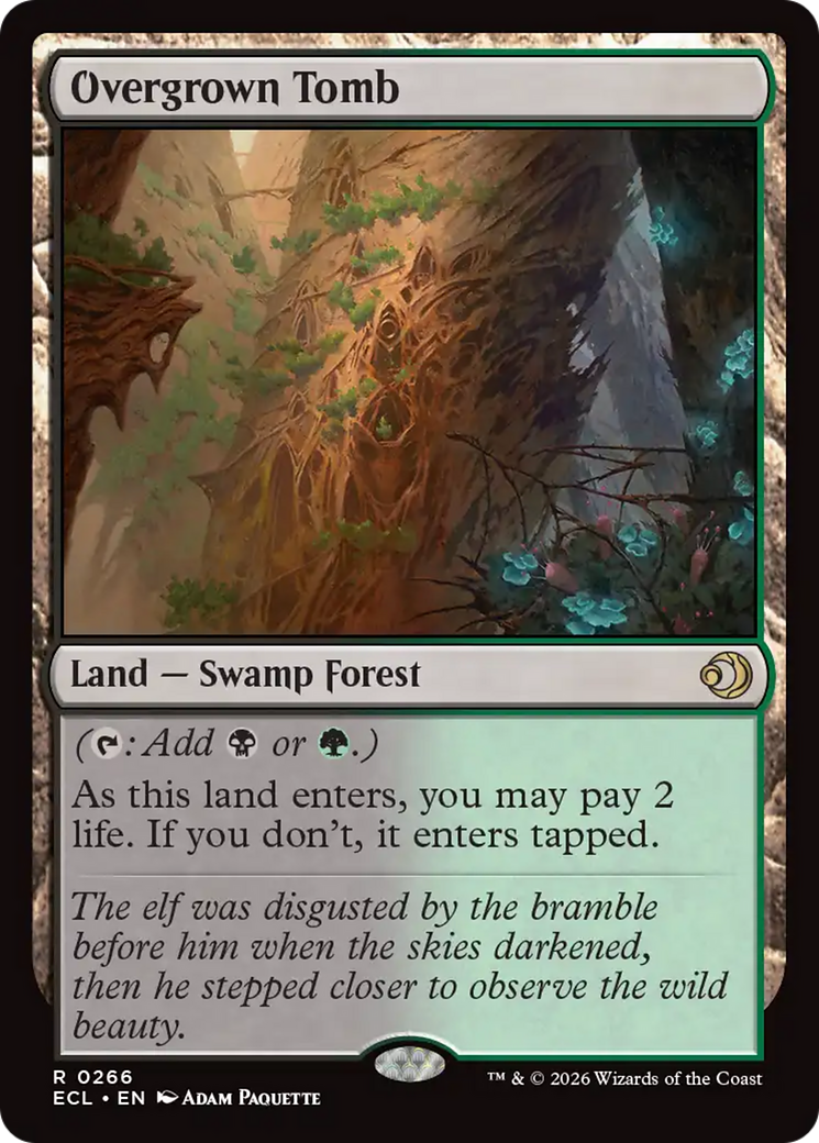 Overgrown Tomb [Lorwyn Eclipsed] | Mega City Incorporated