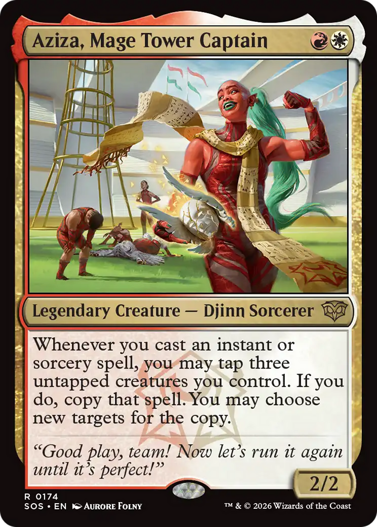 Aziza, Mage Tower Captain [Secrets of Strixhaven] | Mega City Incorporated