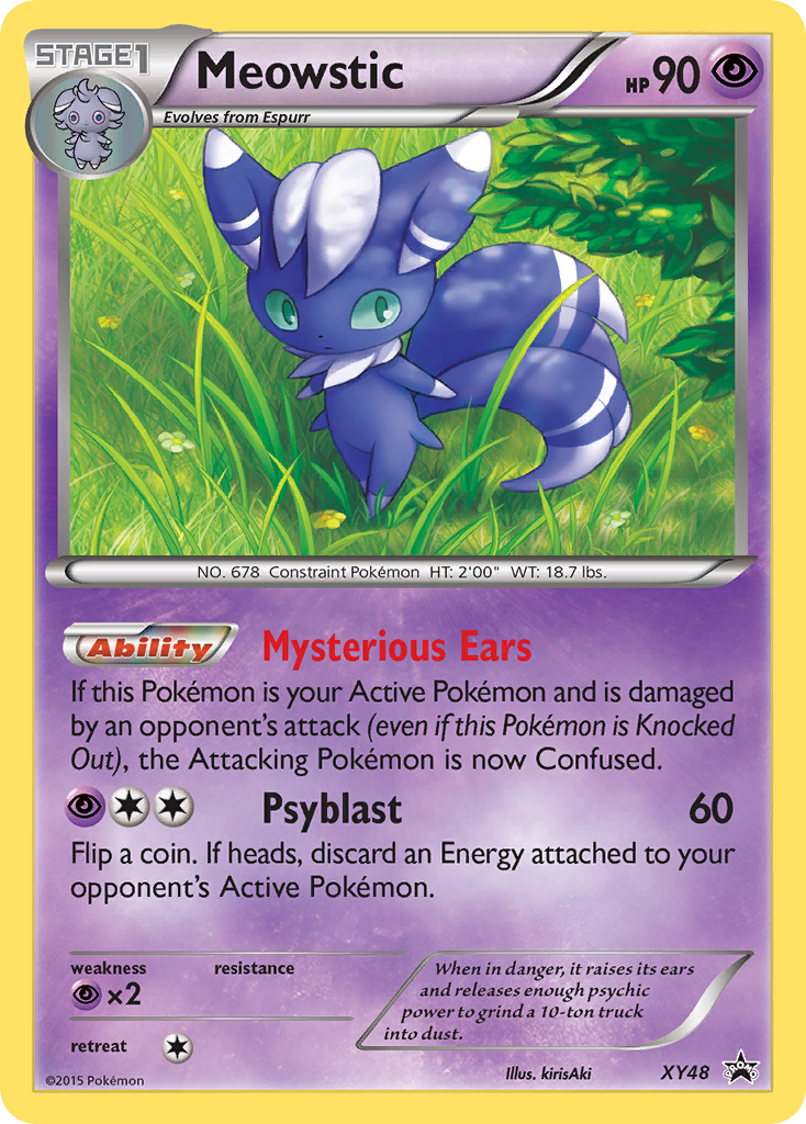 Meowstic (XY48) [XY: Black Star Promos] | Mega City Incorporated