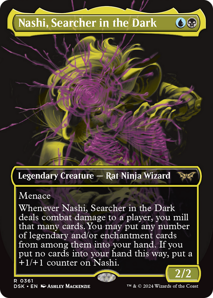 Nashi, Searcher in the Dark (Showcase) [Duskmourn: House of Horror] | Mega City Incorporated