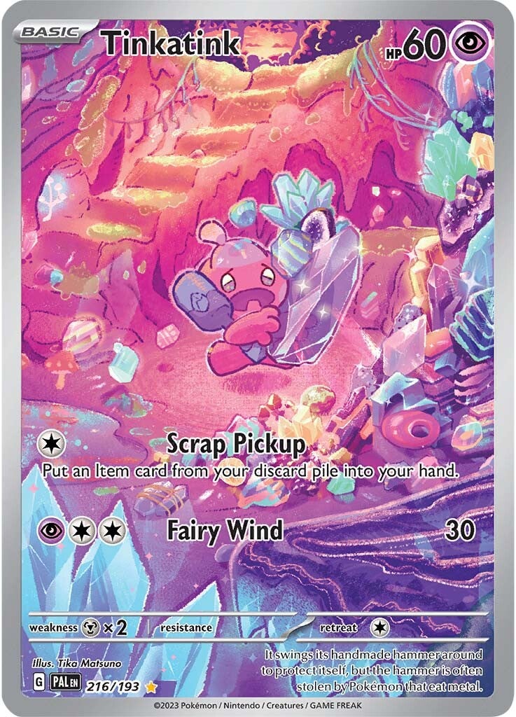 Tinkatink (216/193) [Scarlet & Violet: Paldea Evolved] | Mega City Incorporated