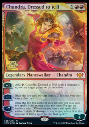 Chandra, Dressed to Kill [Innistrad: Crimson Vow Prerelease Promos] | Mega City Incorporated