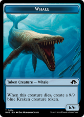 Whale // Energy Reserve Double-Sided Token [Modern Horizons 3 Tokens] | Mega City Incorporated