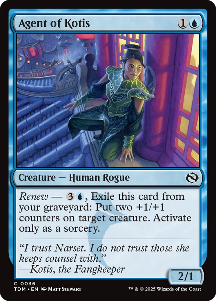Agent of Kotis [Tarkir: Dragonstorm] | Mega City Incorporated