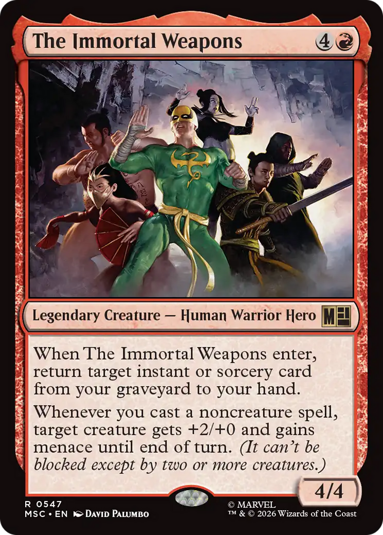 The Immortal Weapons [Marvel Super Heroes Commander] | Mega City Incorporated