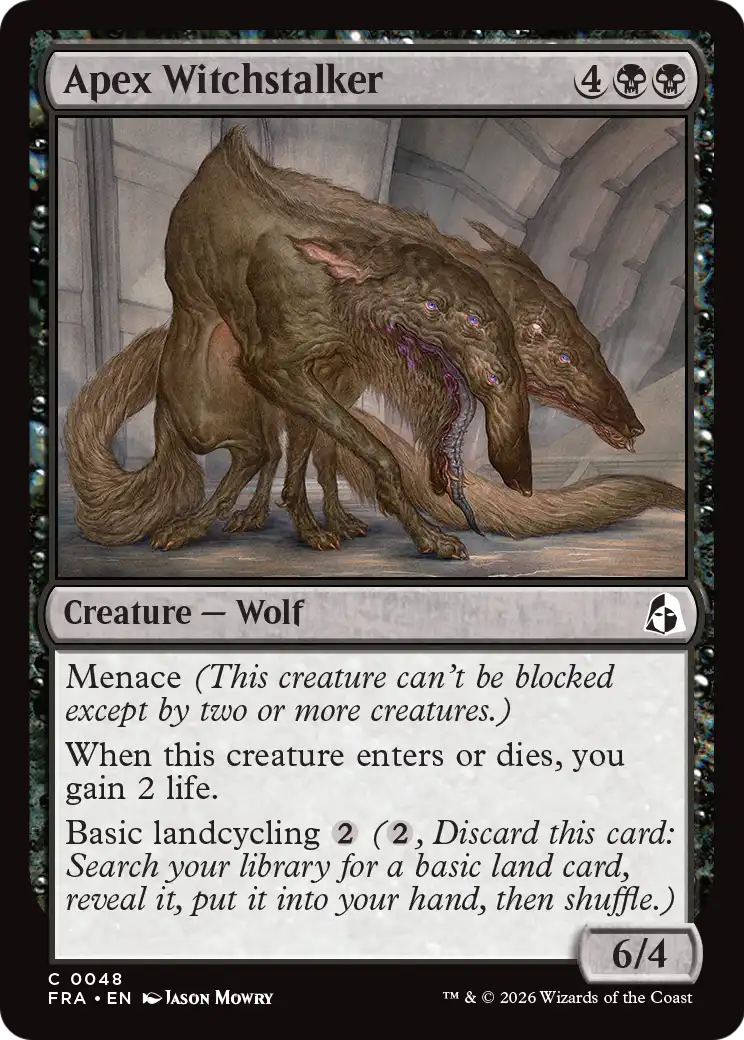 Apex Witchstalker [Reality Fracture] | Mega City Incorporated