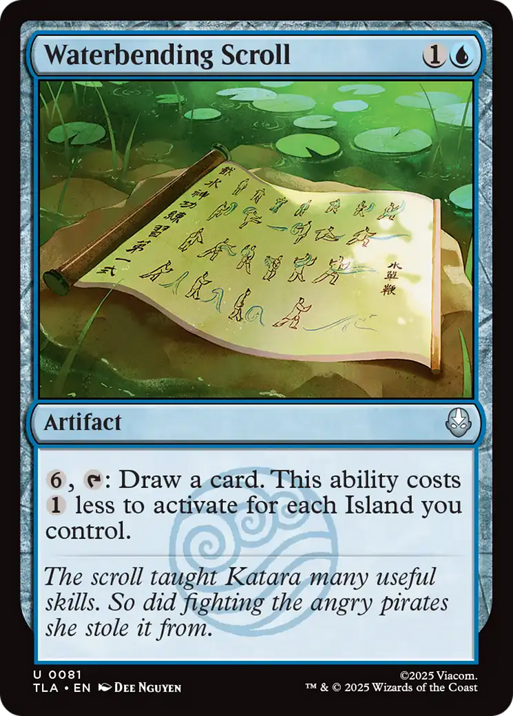 Waterbending Scroll [Avatar: The Last Airbender] | Mega City Incorporated