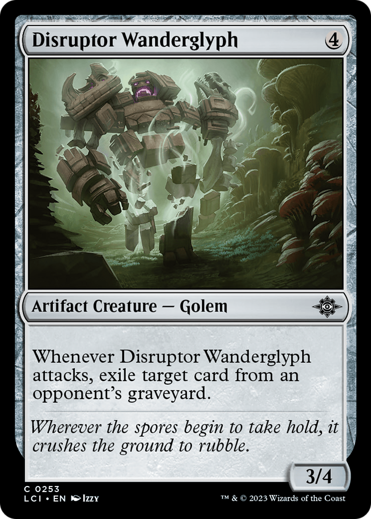 Disruptor Wanderglyph [The Lost Caverns of Ixalan] | Mega City Incorporated