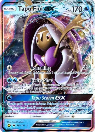 Tapu Fini GX (39a/147) [Alternate Art Promos] | Mega City Incorporated