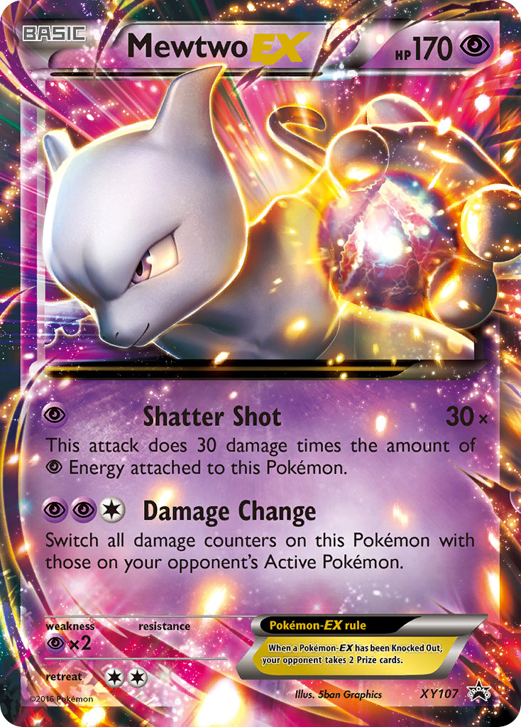 Mewtwo EX (XY107) [XY: Black Star Promos] | Mega City Incorporated