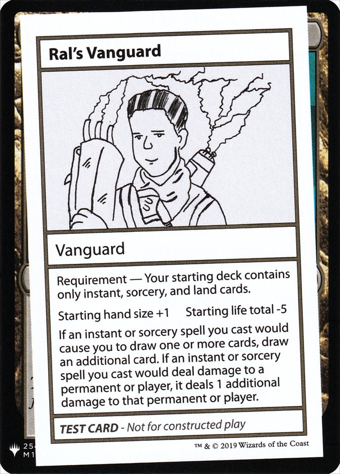 Ral's Vanguard [Mystery Booster Playtest Cards] | Mega City Incorporated