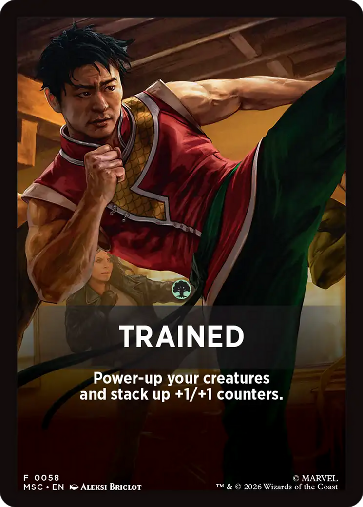 Trained Theme Card [Marvel Super Heroes Commander] | Mega City Incorporated
