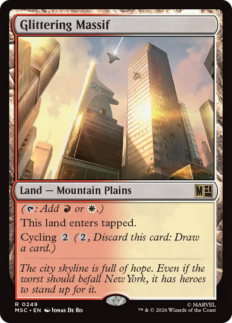 Glittering Massif [Marvel Super Heroes Commander] | Mega City Incorporated