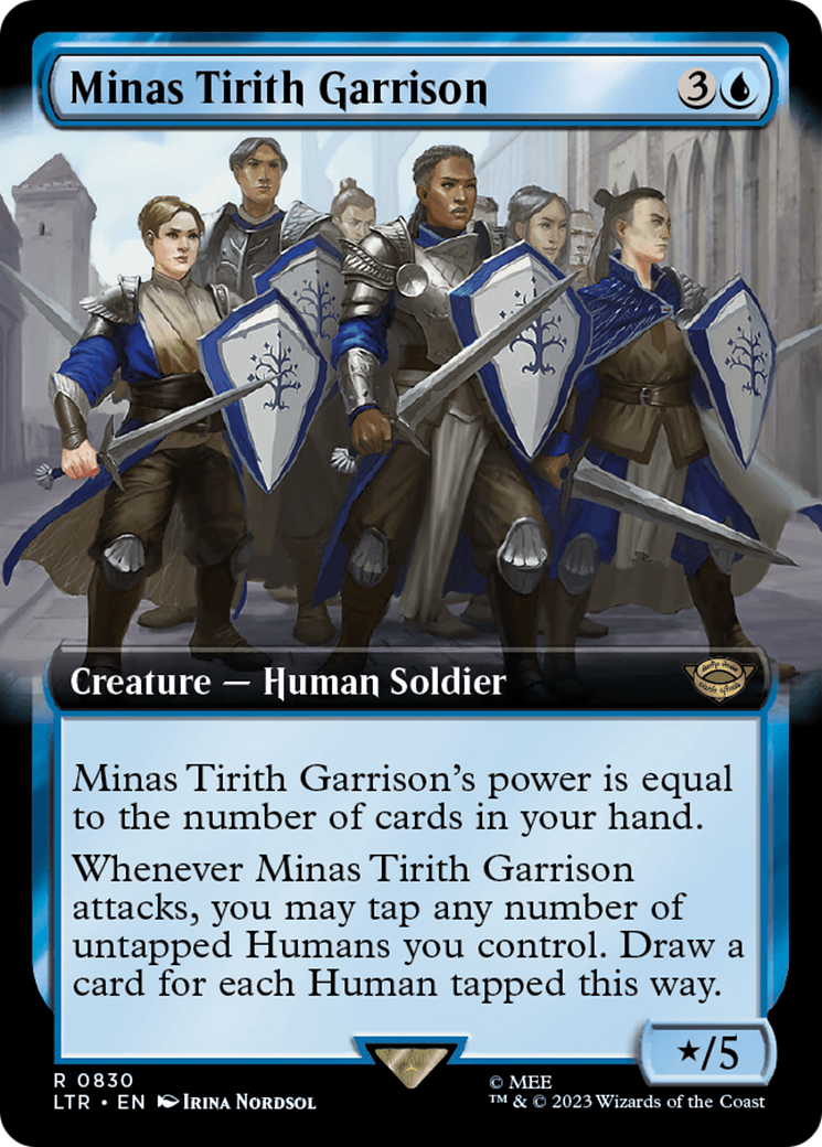 Minas Tirith Garrison (Extended Art) [The Lord of the Rings: Tales of Middle-Earth] | Mega City Incorporated