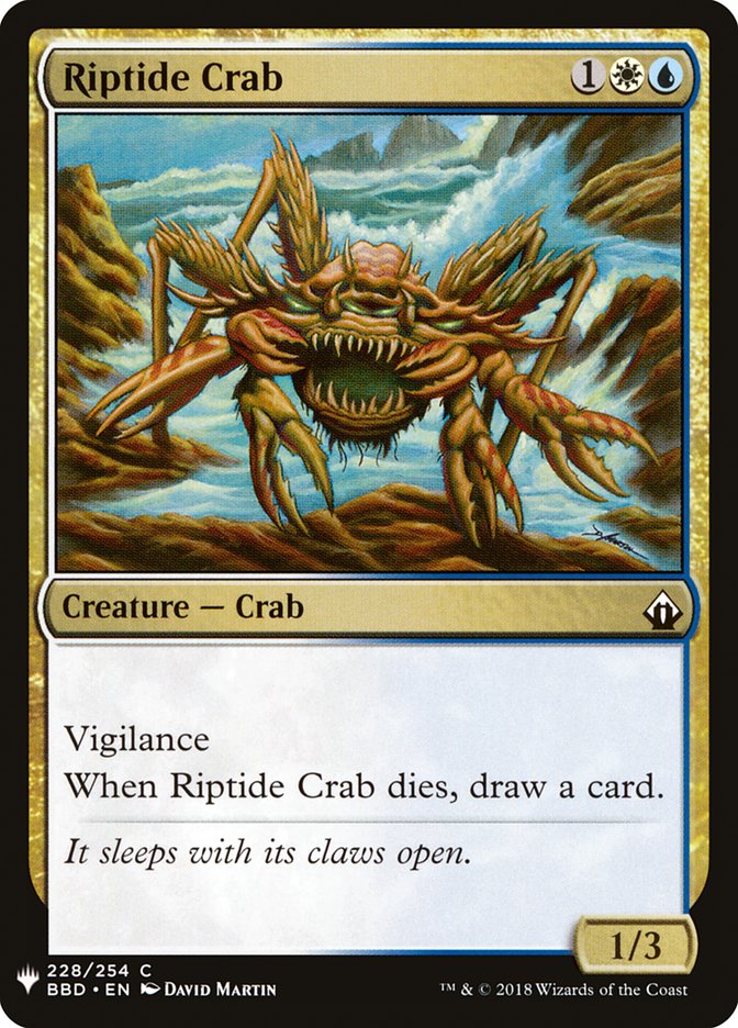 Riptide Crab [Mystery Booster] | Mega City Incorporated