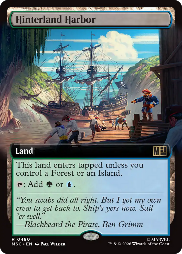 Hinterland Harbor (Extended Art) [Marvel Super Heroes Commander] | Mega City Incorporated