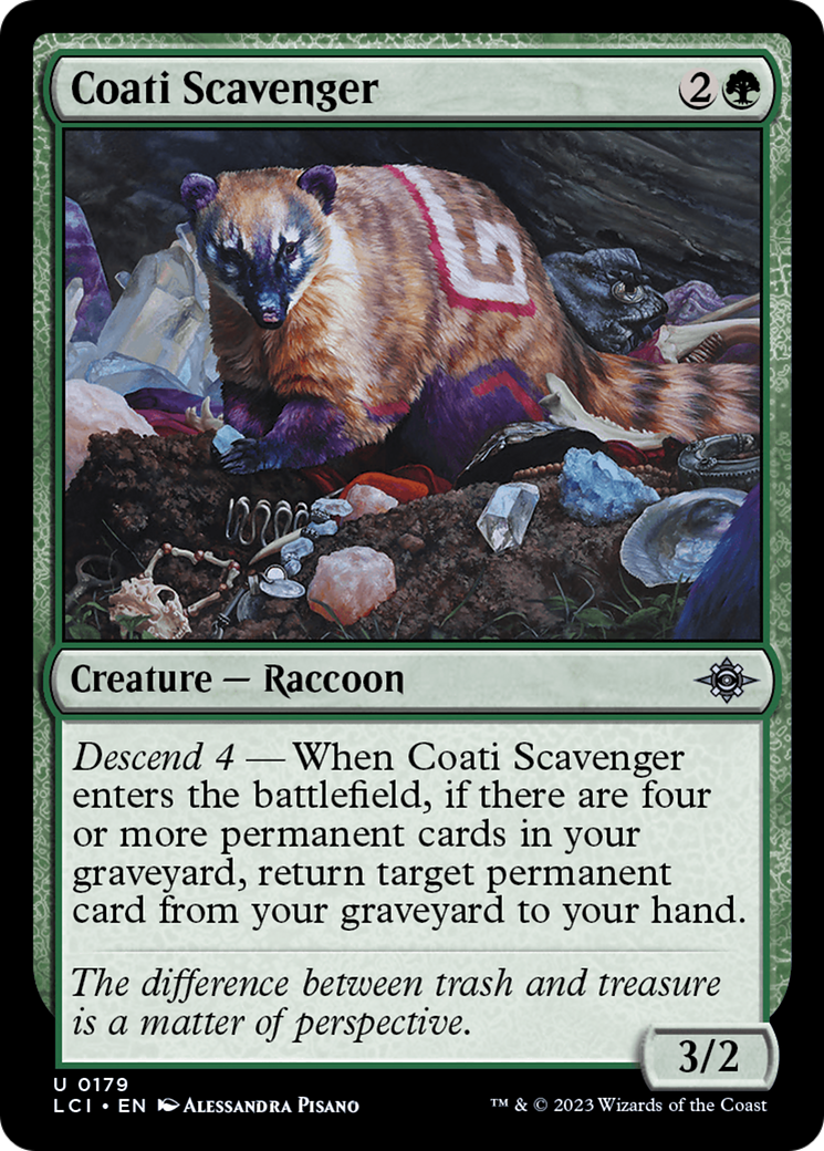 Coati Scavenger [The Lost Caverns of Ixalan] | Mega City Incorporated