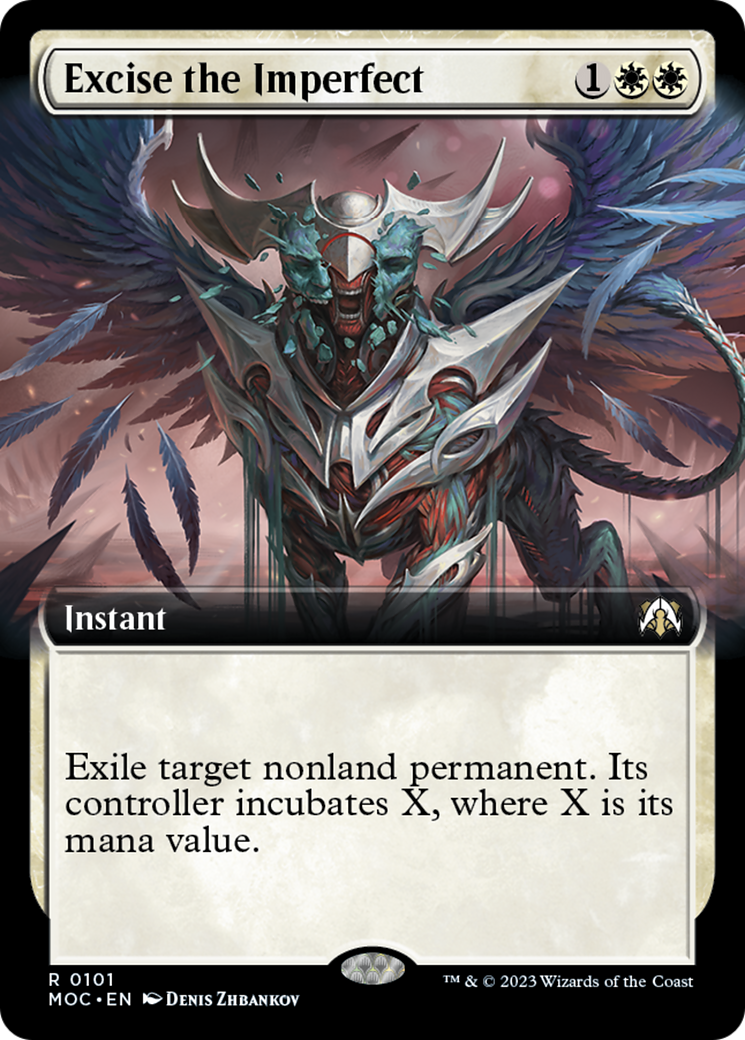 Excise the Imperfect (Extended Art) [March of the Machine Commander] | Mega City Incorporated