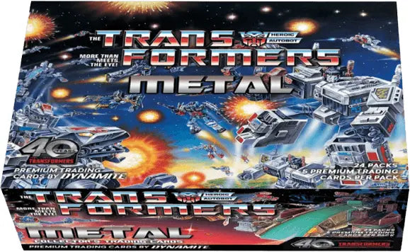 Transformers 40th Metal Collector's Trading Cards | Mega City Incorporated