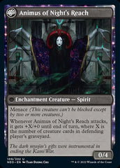 The Long Reach of Night // Animus of Night's Reach [Kamigawa: Neon Dynasty] | Mega City Incorporated