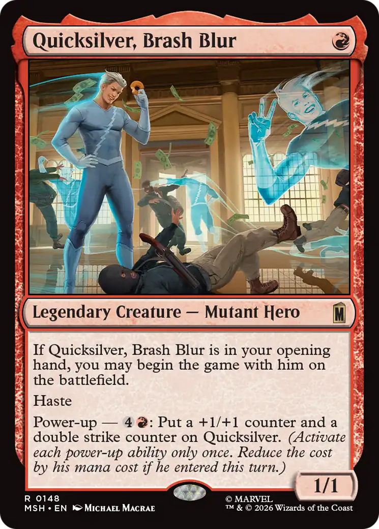 Quicksilver, Brash Blur [Marvel Super Heroes] | Mega City Incorporated