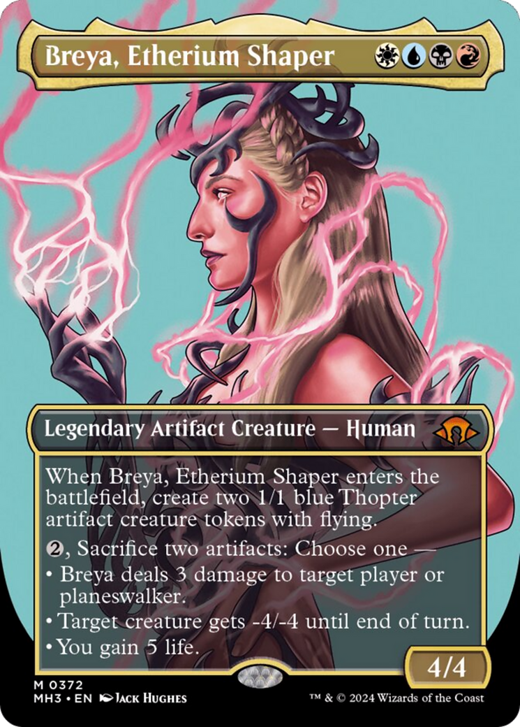 Breya, Etherium Shaper (Borderless) [Modern Horizons 3] | Mega City Incorporated