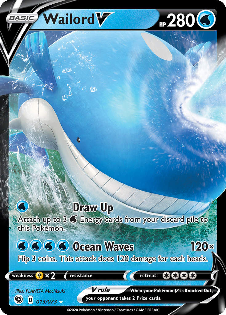 Wailord V (013/073) [Sword & Shield: Champion's Path] | Mega City Incorporated