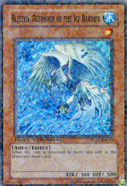 Blizzed, Defender of the Ice Barrier [DT01-EN010] Super Rare | Mega City Incorporated