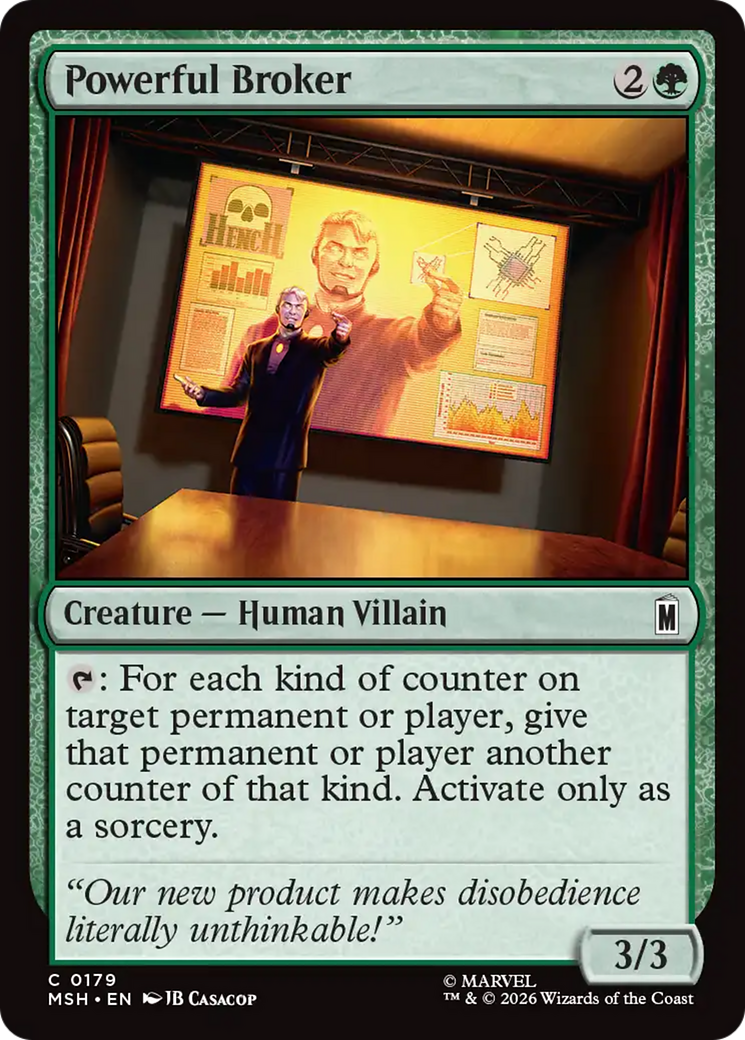 Powerful Broker [Marvel Super Heroes] | Mega City Incorporated
