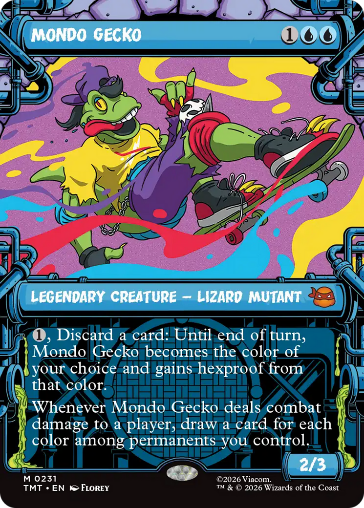 Mondo Gecko (Showcase) [Teenage Mutant Ninja Turtles] | Mega City Incorporated