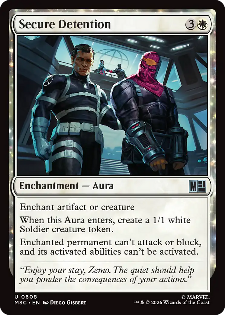 Secure Detention [Marvel Super Heroes Commander] | Mega City Incorporated