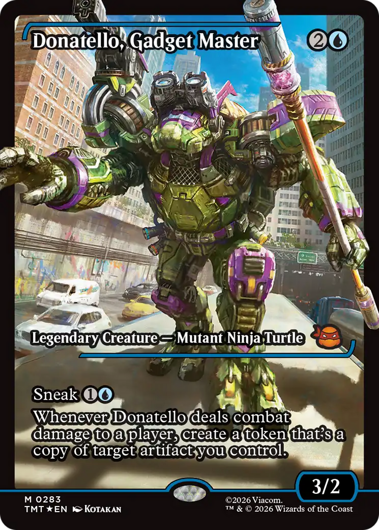 Donatello, Gadget Master (Showcase) [Teenage Mutant Ninja Turtles] | Mega City Incorporated