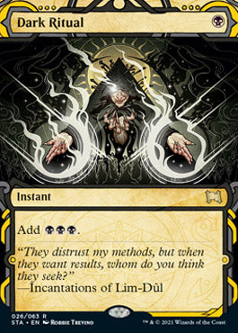 Dark Ritual (Foil Etched) [Strixhaven: Mystical Archive] | Mega City Incorporated