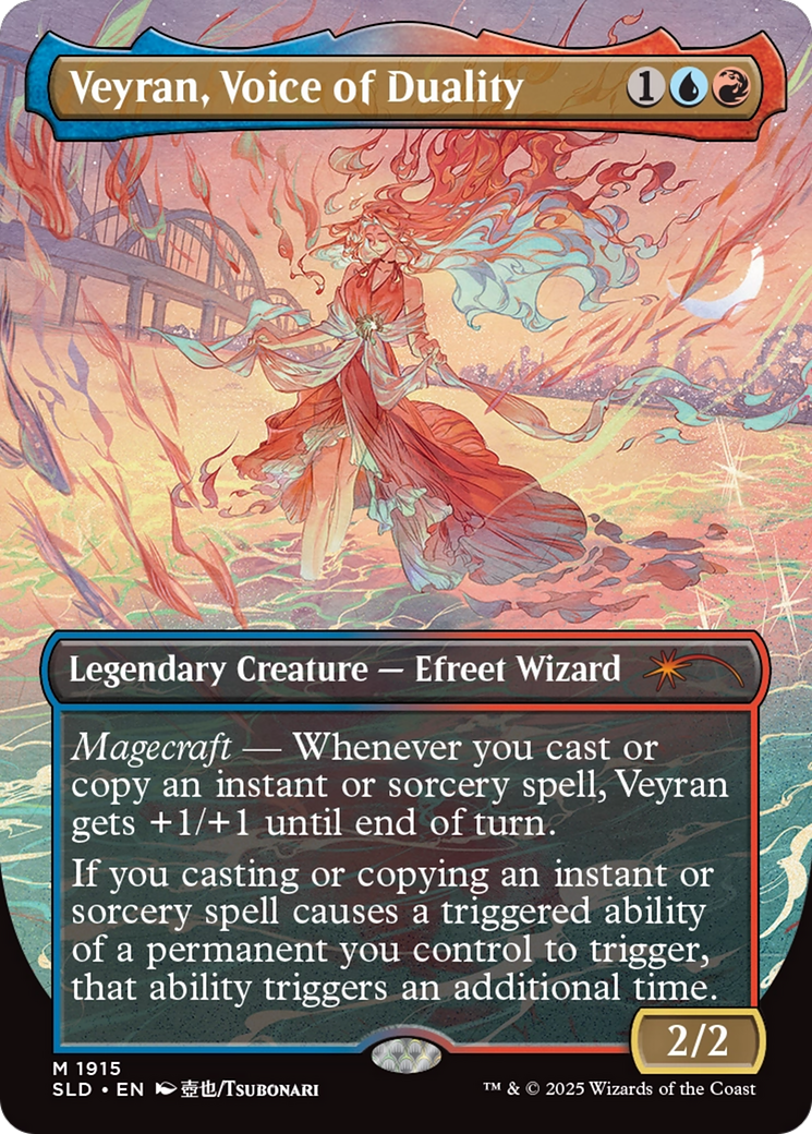 Veyran, Voice of Duality (Rainbow Foil) [Secret Lair Drop Series] | Mega City Incorporated