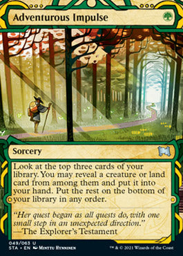 Adventurous Impulse [Strixhaven: Mystical Archive] | Mega City Incorporated
