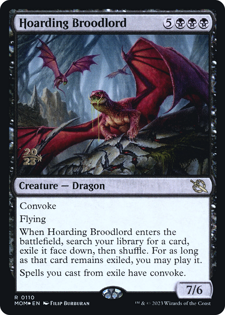 Hoarding Broodlord [March of the Machine Prerelease Promos] | Mega City Incorporated