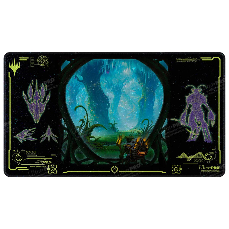 Edge of Eternities Evendo, Waking Haven HOLOFOIL® Playmat for Magic: The Gathering | Mega City Incorporated
