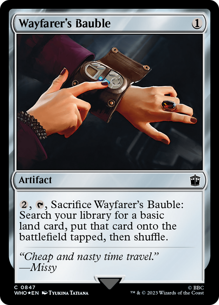 Wayfarer's Bauble (Surge Foil) [Doctor Who] | Mega City Incorporated