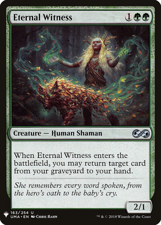 Eternal Witness [Mystery Booster] | Mega City Incorporated