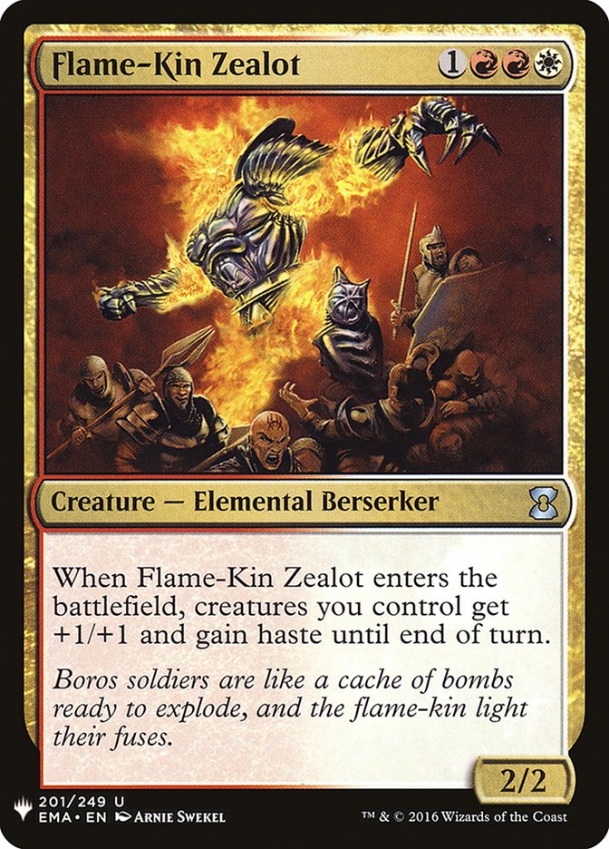 Flame-Kin Zealot [Mystery Booster] | Mega City Incorporated